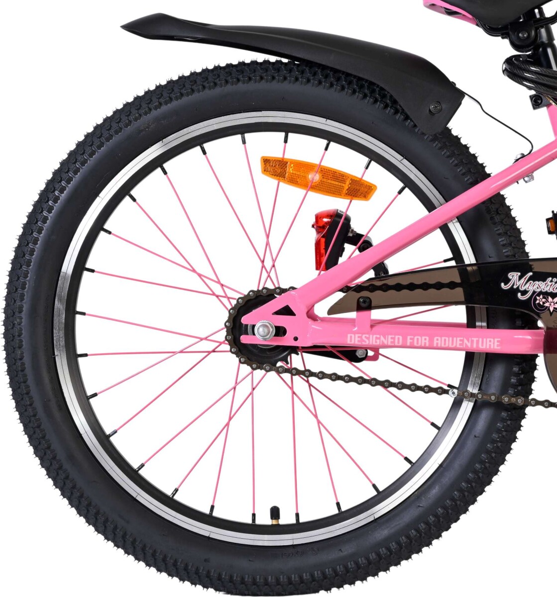 Volare - Mystic 20 Børnecykel - Fodbremse Og Håndbremse - Pink