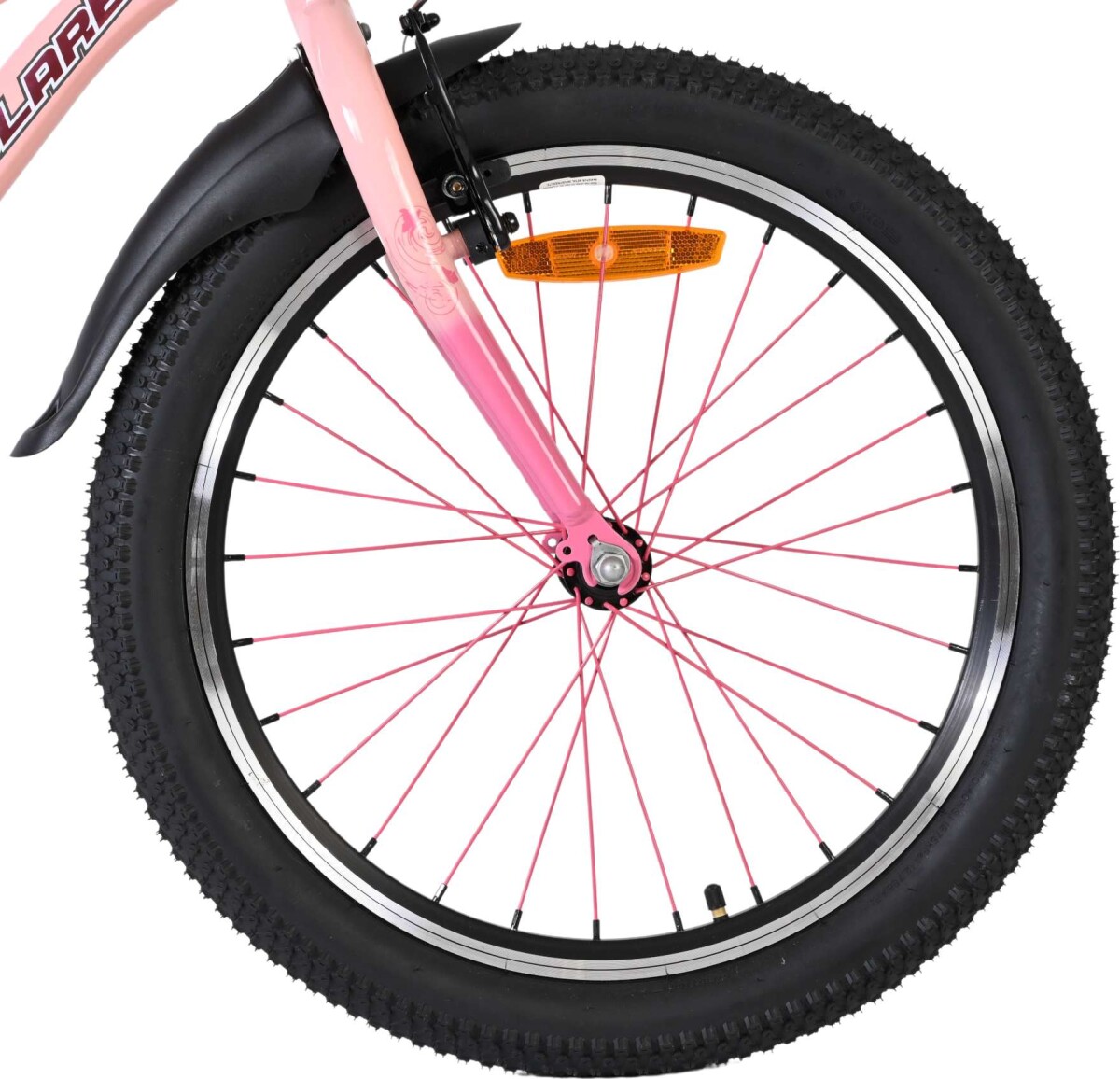 Volare - Mystic 20 Børnecykel - Fodbremse Og Håndbremse - Pink