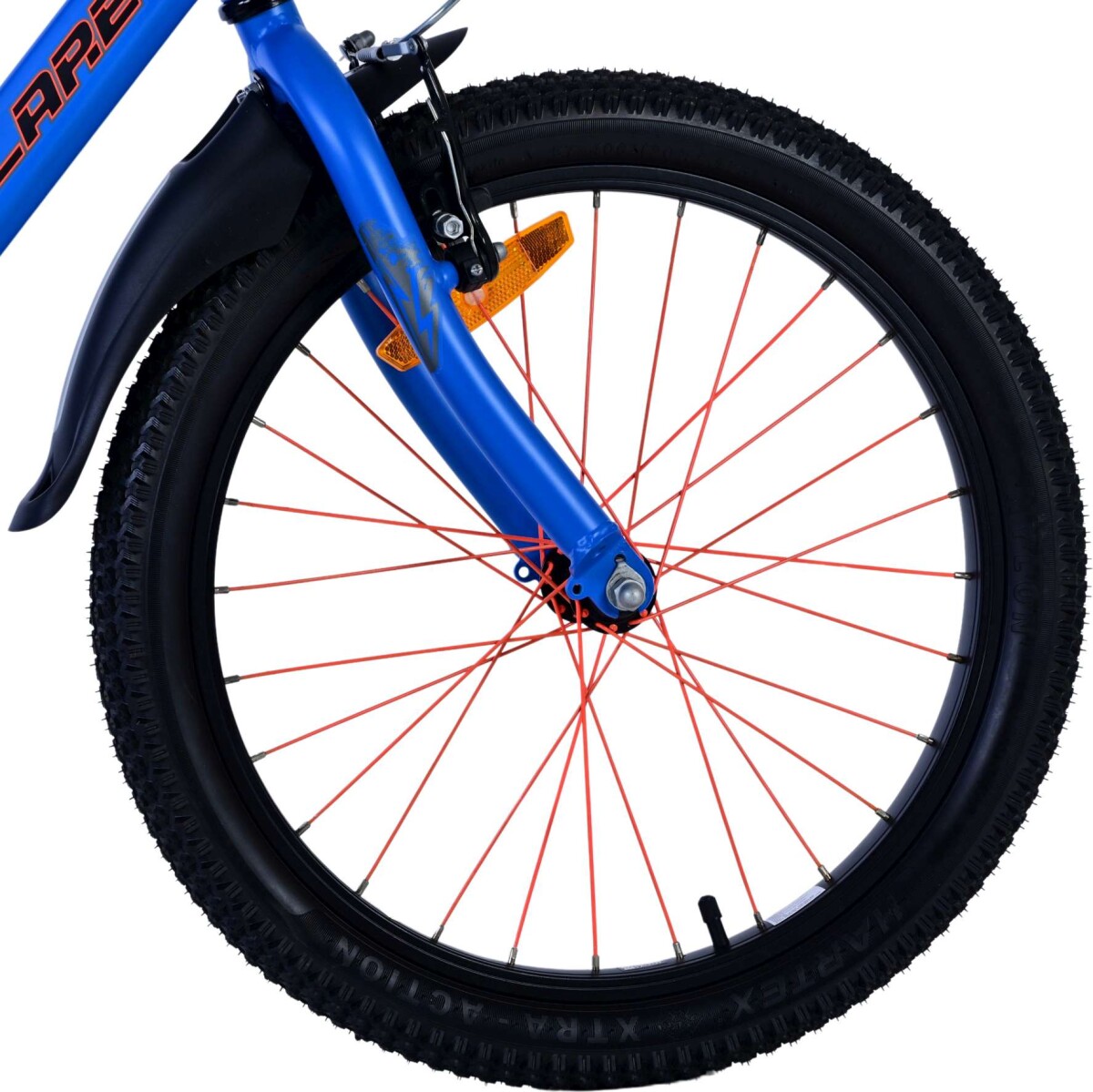 Volare - Rocky 20 Børnecykel - Håndbremse Og Bagbremse - Blå