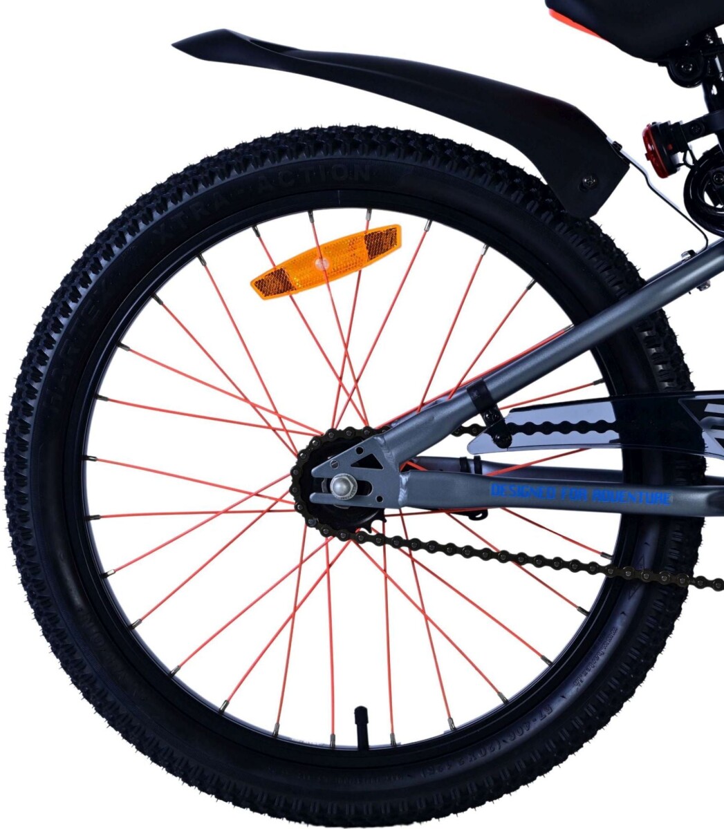 Volare - Rocky 20 Børnecykel - Håndbremse Og Bagbremse - Blå