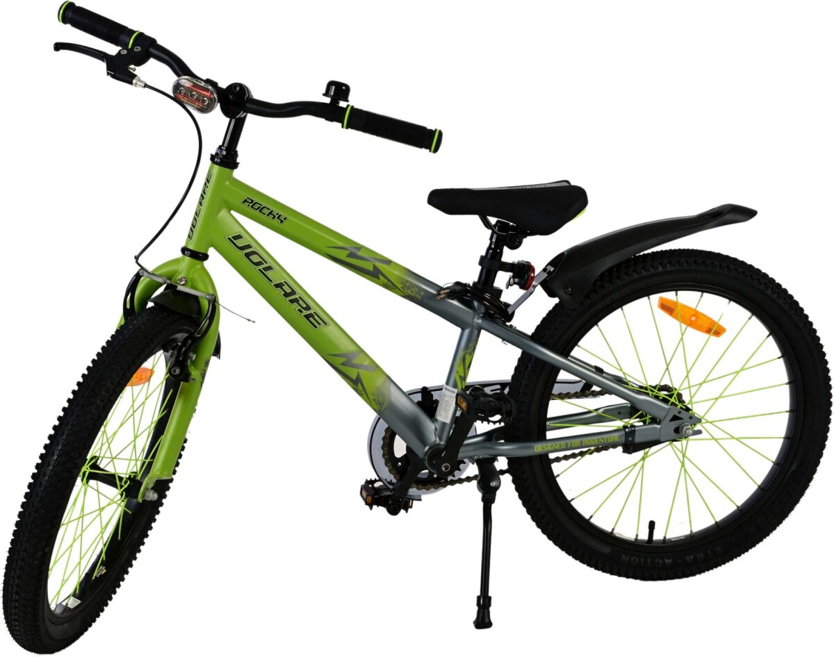 Volare - Rocky 20 Børnecykel - Fodbremse Håndbremse - Grøn