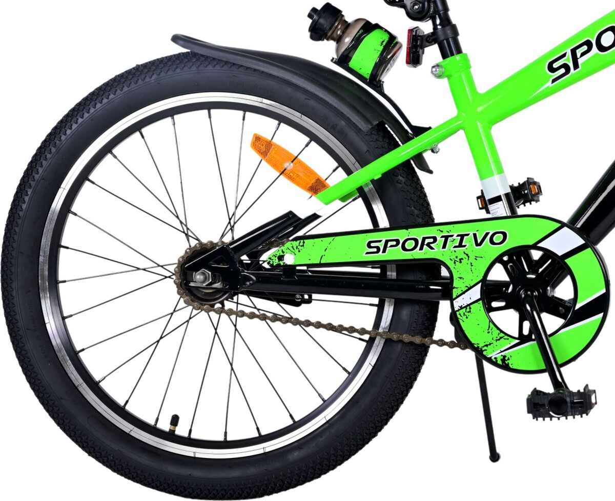 Volare - Børnecykel - 20 Tommer - Sportivo - Grøn