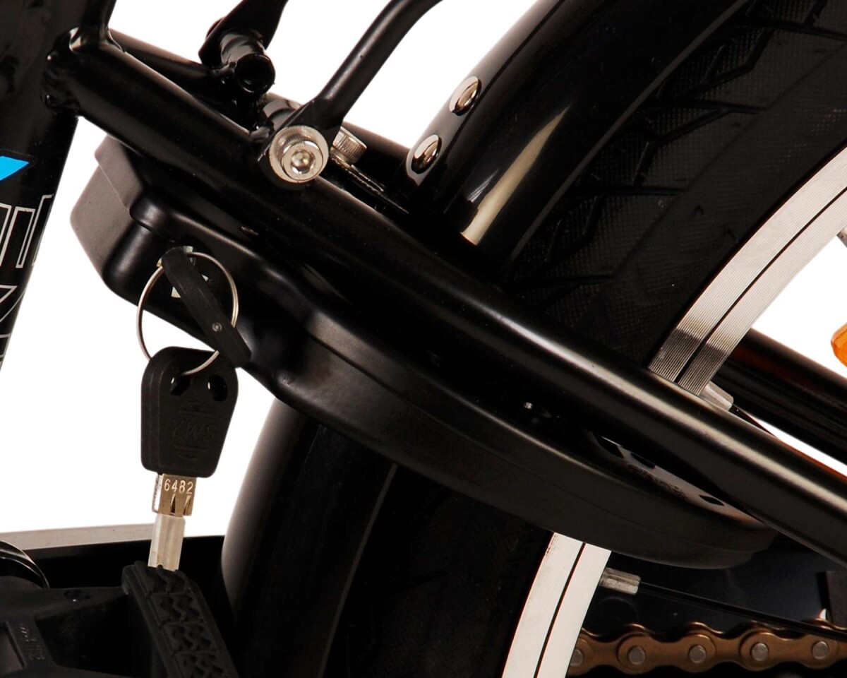 Volare - Børnecykel - 20 Tommer - Thombike - Sort Og Blå