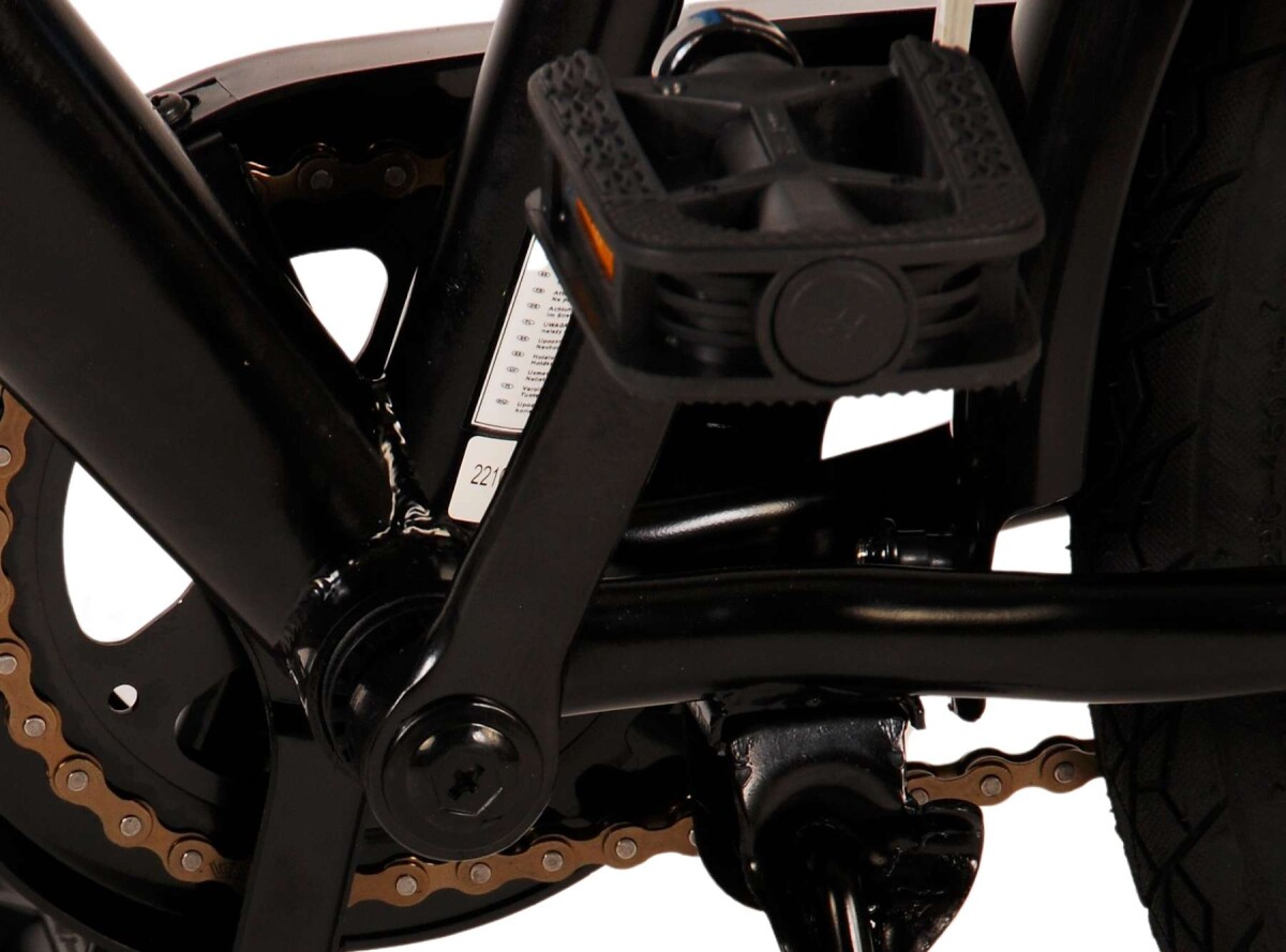 Volare - Børnecykel - 20 Tommer - Thombike - Sort Og Blå