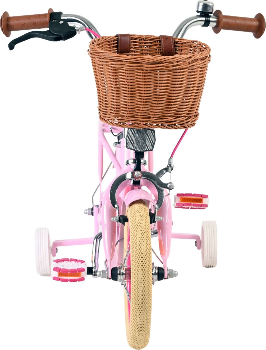Volare - Børnecykel Med Støttehjul - 12 Tommer - Excellent Pink