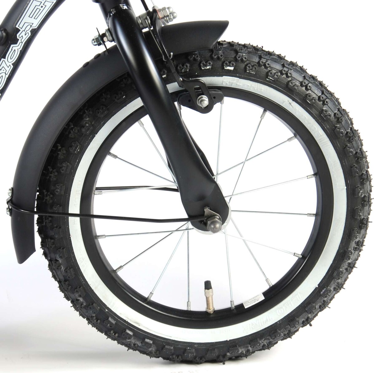 Volare Børneykel - 3 5-5 År - 12 - Black Cruiser - Sort