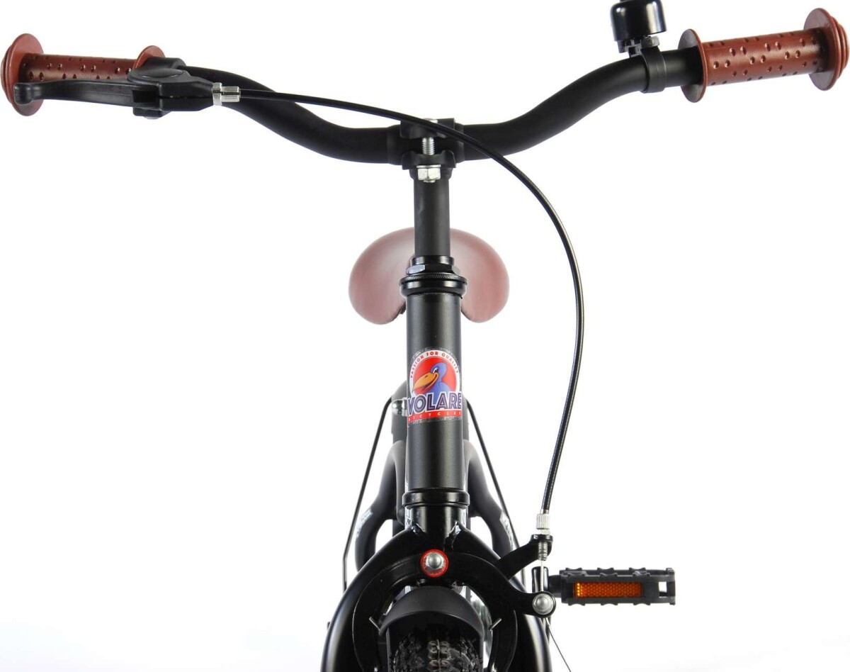 Volare Børneykel - 3 5-5 År - 12 - Black Cruiser - Sort