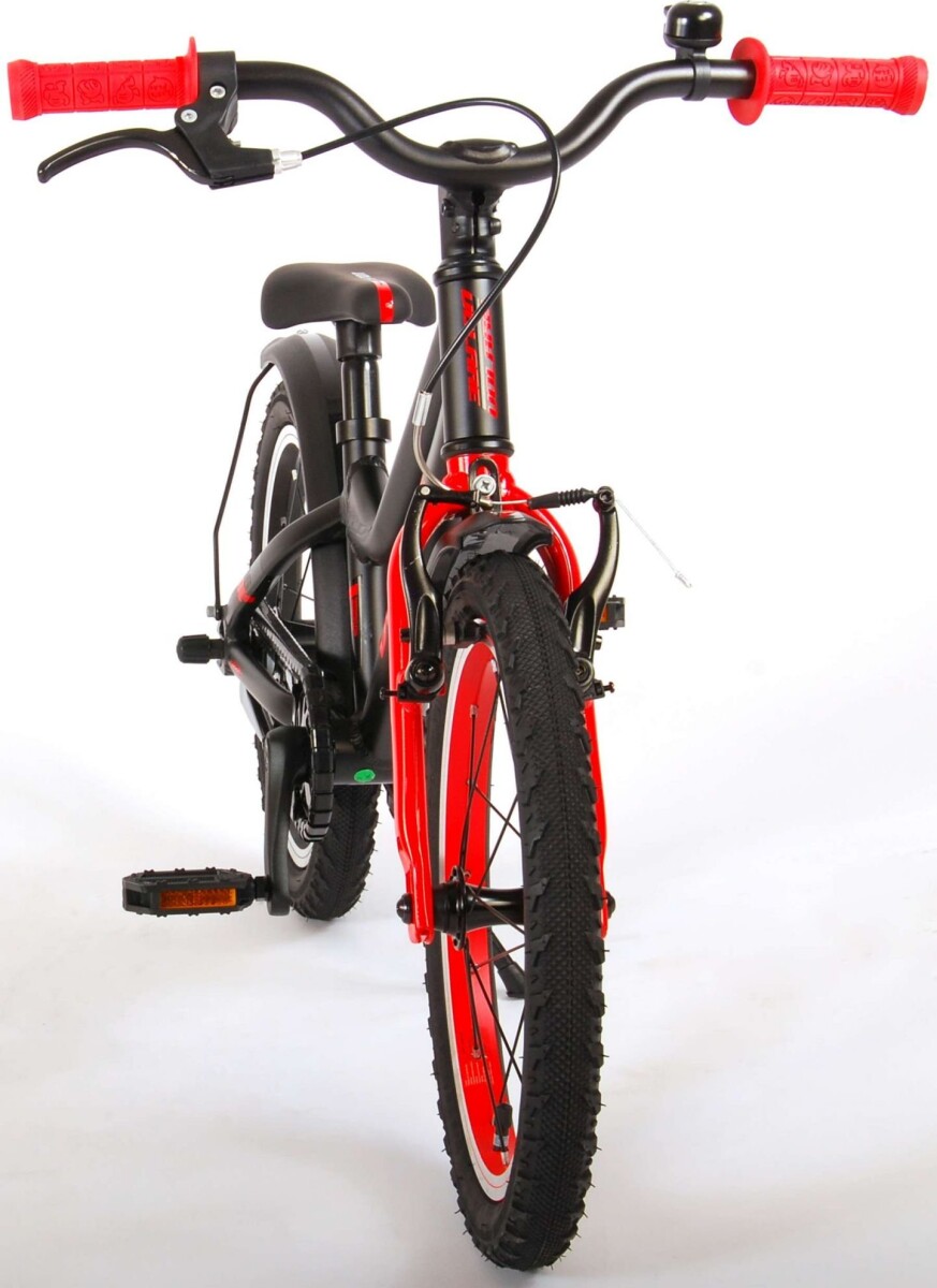 Volare - Børnecykel - 16 - Blaster - Sort Og Rød