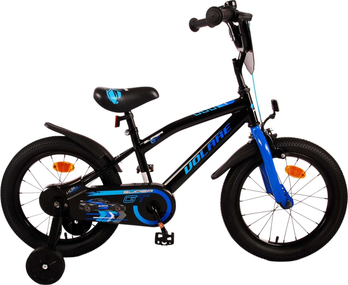 Volare Børnecykel - 16 Tommer - Super Gt Blue - 51674