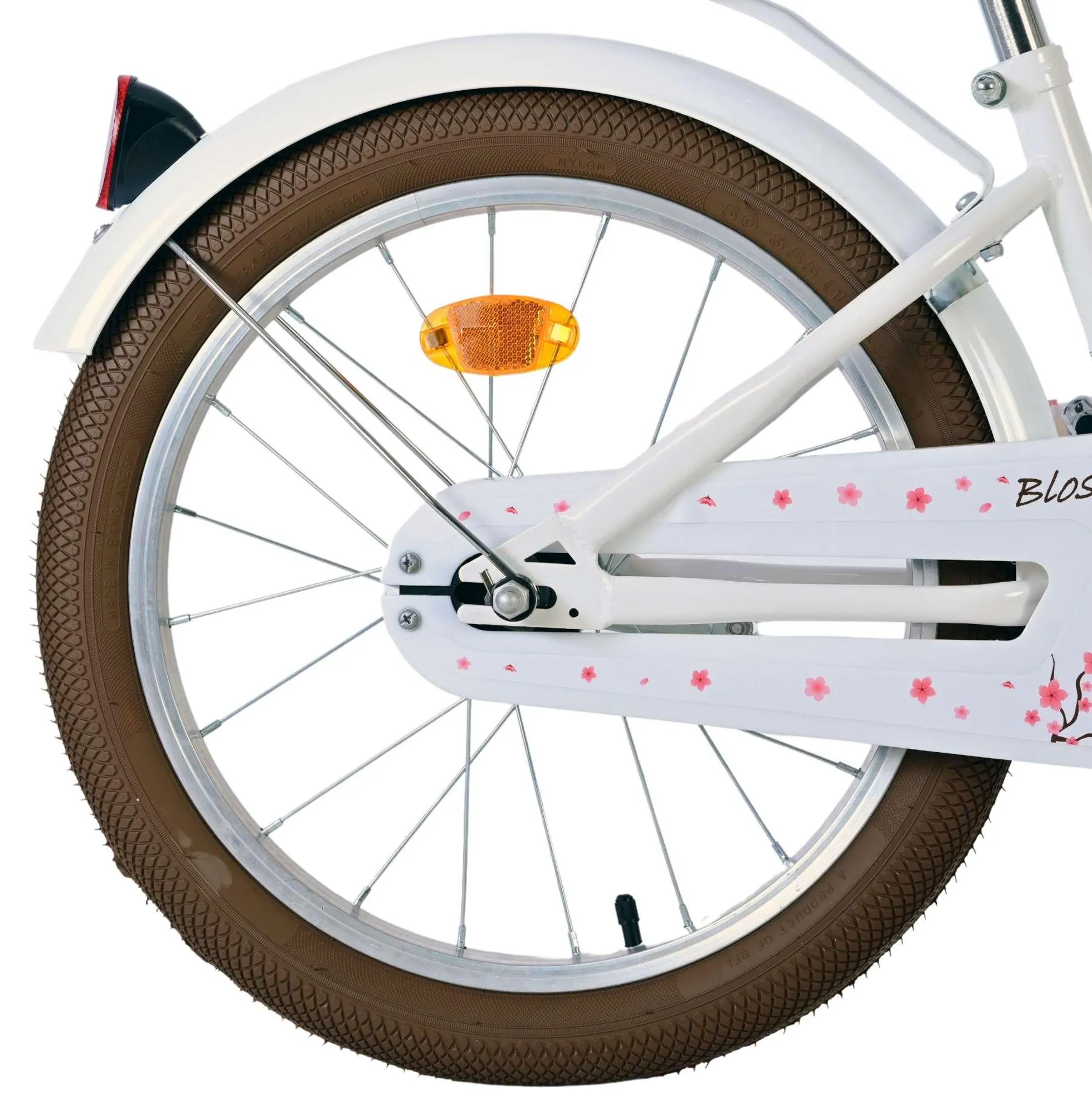 Volare Børnecykel - 18 Tommer - Blossom White - 51834