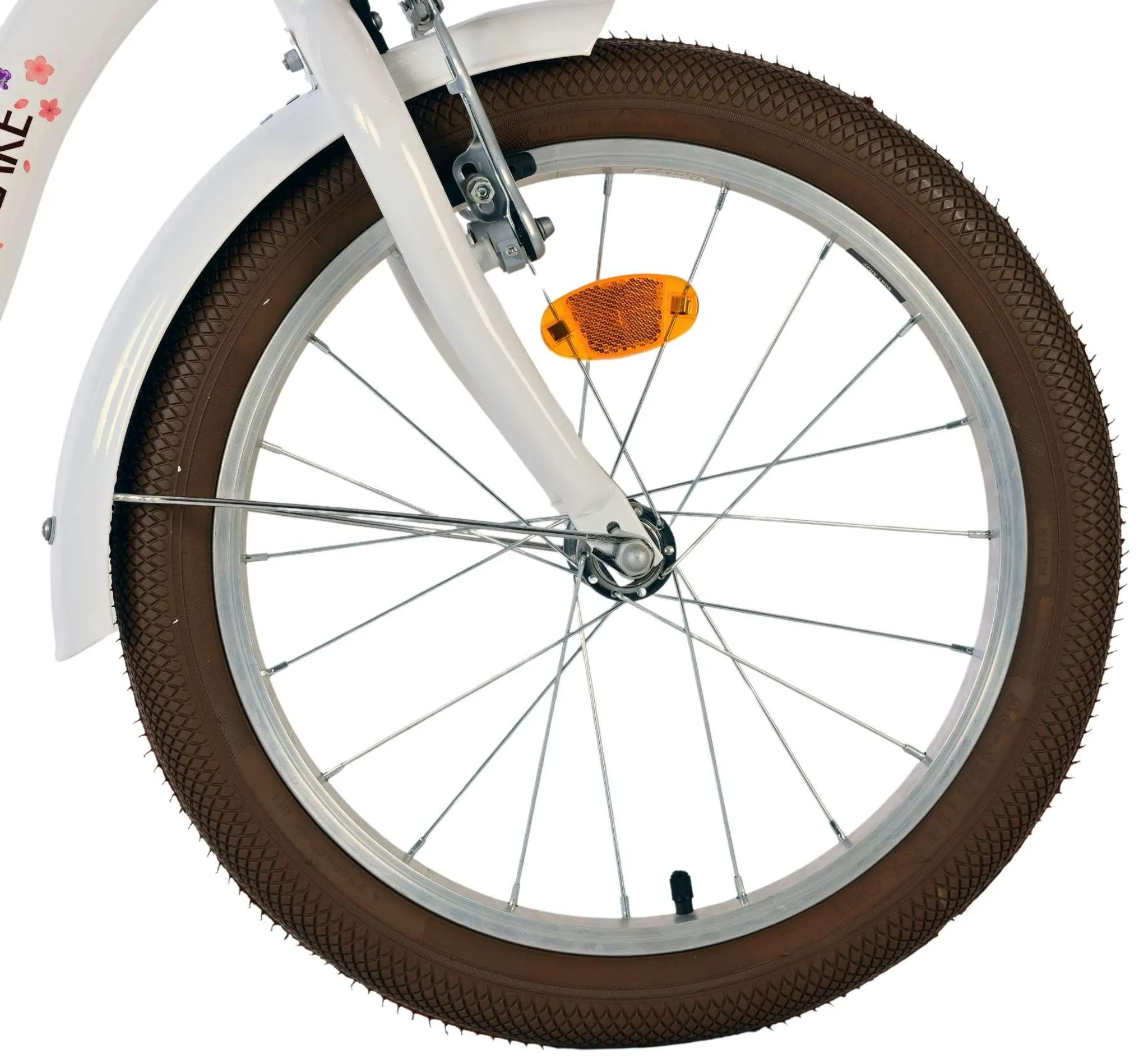 Volare Børnecykel - 18 Tommer - Blossom White - 51834