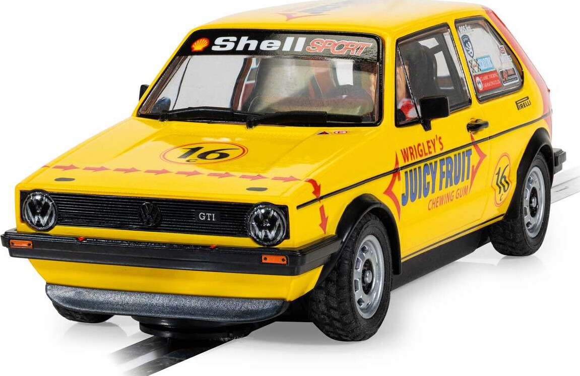 Scalextric C4625 - Volkswagen Golf Mk1 Bil - Malcolm Jeffs Racing