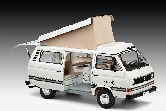 Revell - Volkswagen T3 Camper Van Byggesæt - 1 25 - 07344