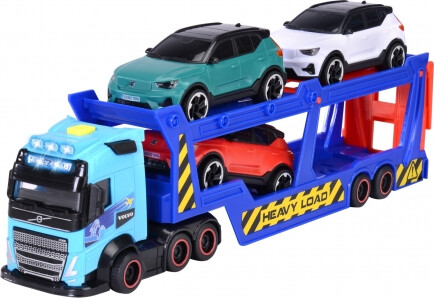Dickie Toys - Volvo Vh16 Car Transporter - Legetøjs Biltransporter