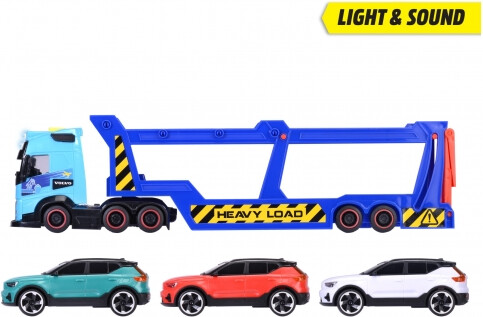 Dickie Toys - Volvo Vh16 Car Transporter - Legetøjs Biltransporter