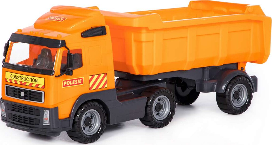 Volvo Lastbil Dumper Legetøj - Polesie - 59 Cm