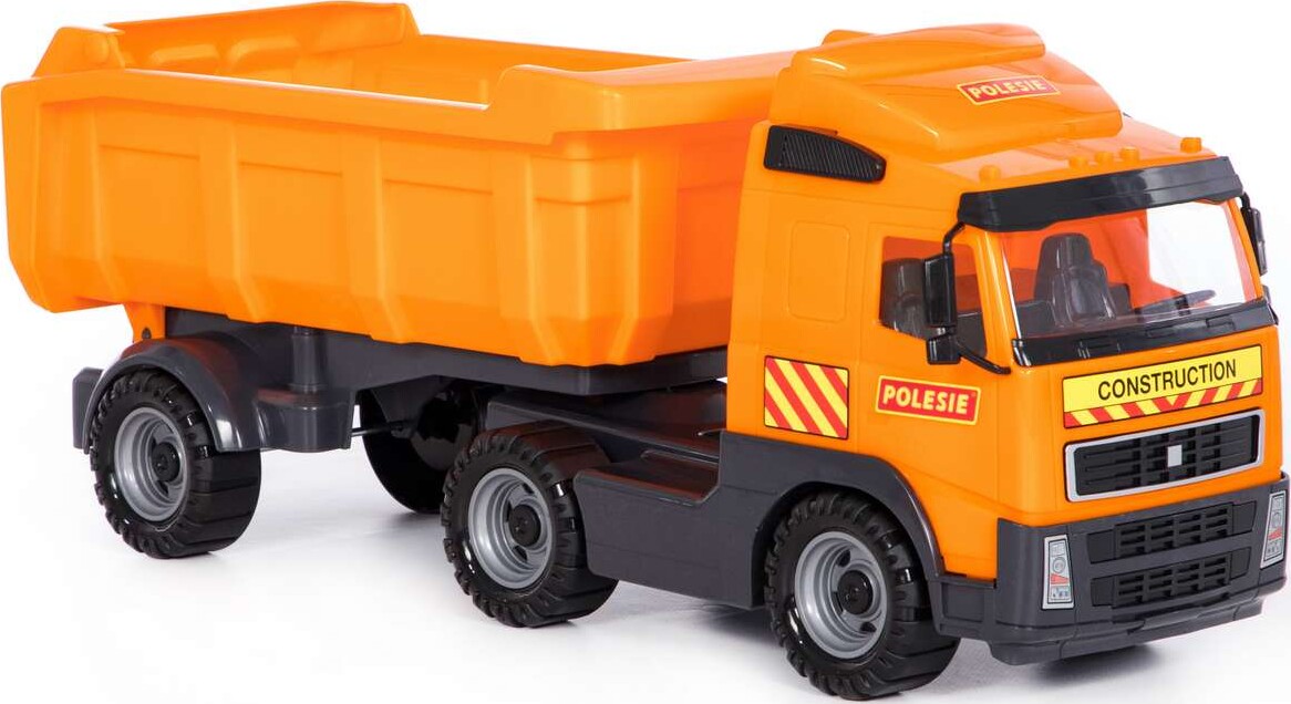 Volvo Lastbil Dumper Legetøj - Polesie - 59 Cm