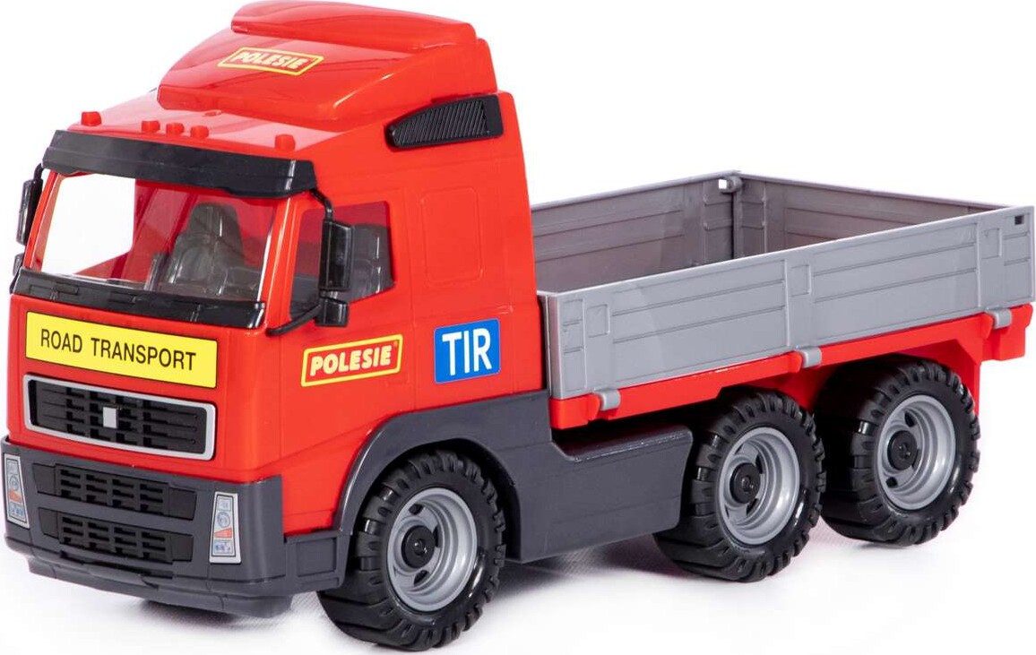 Volvo Lastbil Legetøj Med Lad - Polesie - 45 Cm