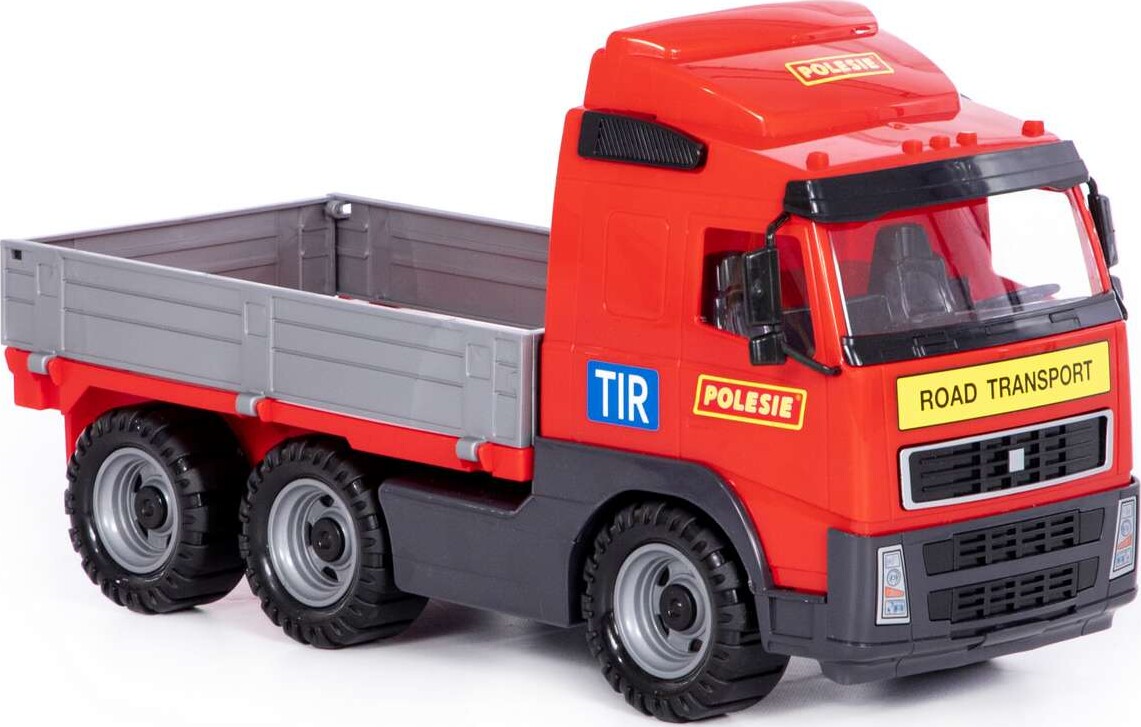 Volvo Lastbil Legetøj Med Lad - Polesie - 45 Cm