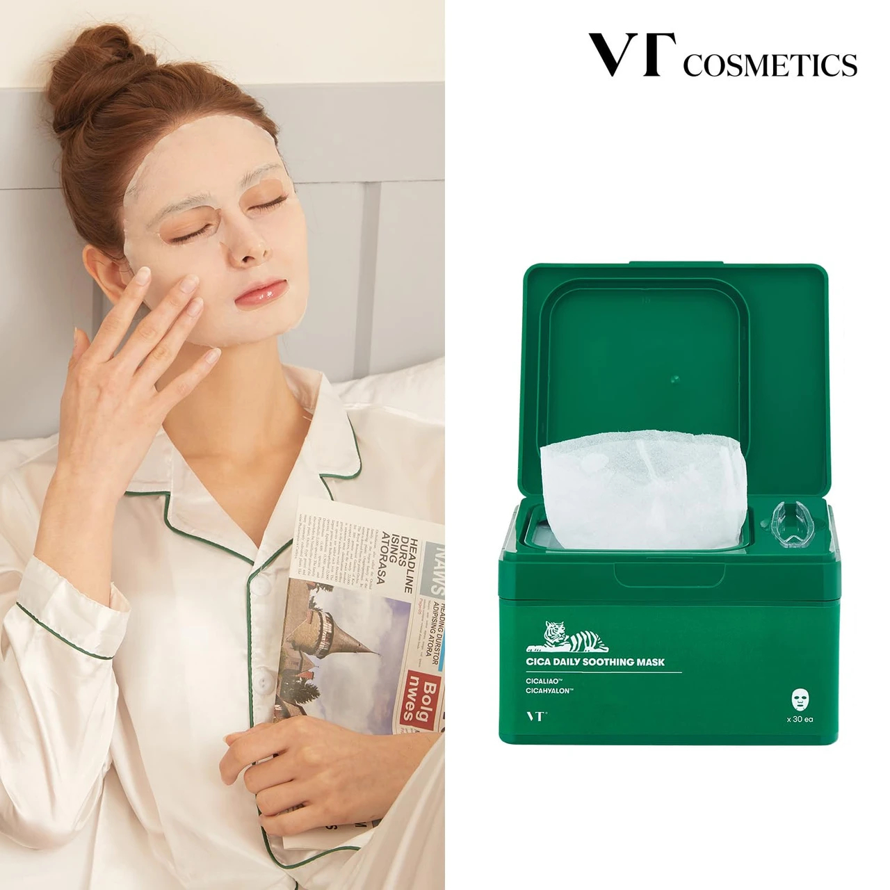 Vt Cosmetics - Cica Daily Soothing Mask