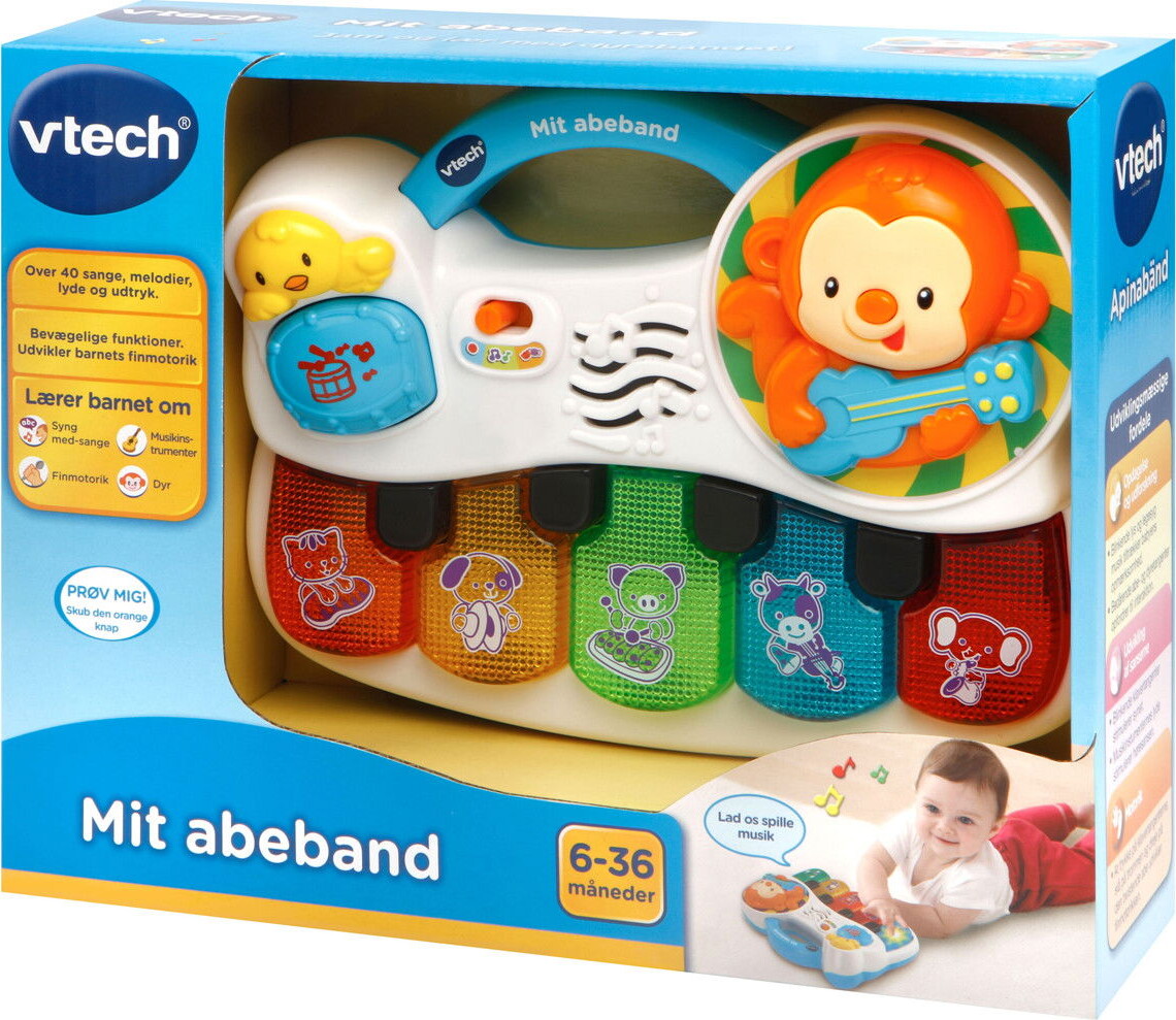Vtech - Mit Abeband Til Baby - Dansk