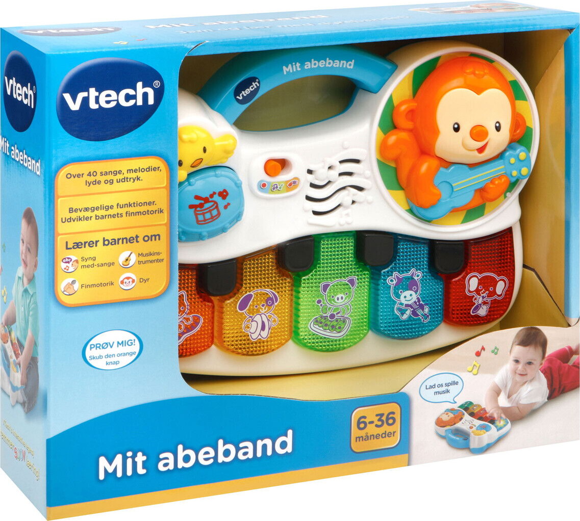 Vtech - Mit Abeband Til Baby - Dansk