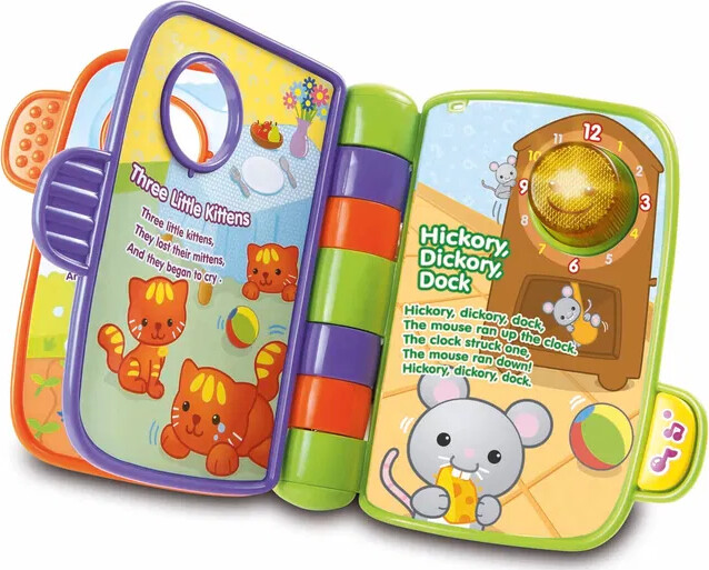 Vtech - Babybog Med Lyd - Rim- Og Opdagelsesbog - Dansk