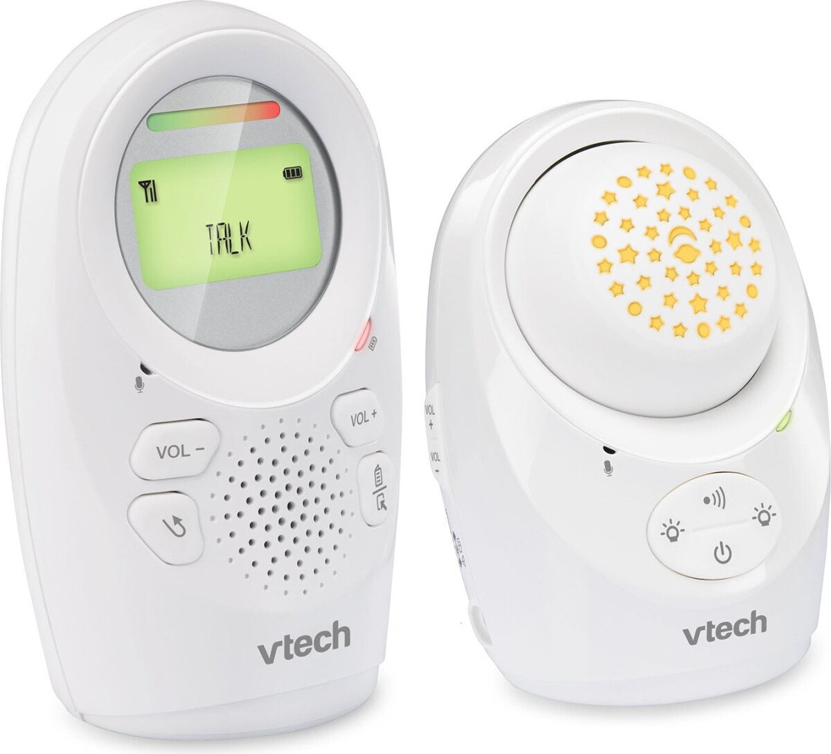 Vtech Dm1212 - 2-I-1 Babyalarm Med Stjernehimmel - 450 Meter