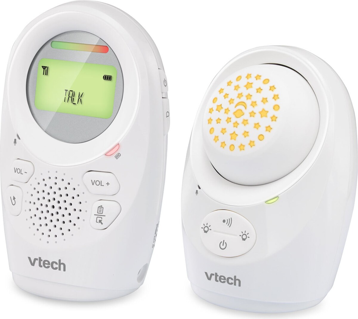Vtech Dm1212 - 2-I-1 Babyalarm Med Stjernehimmel - 450 Meter