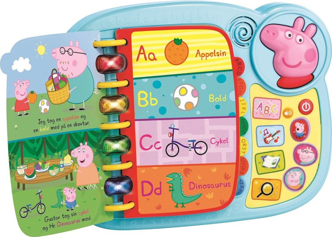 Gurli Gris Bog Med Lyde - Lær Alfabetet