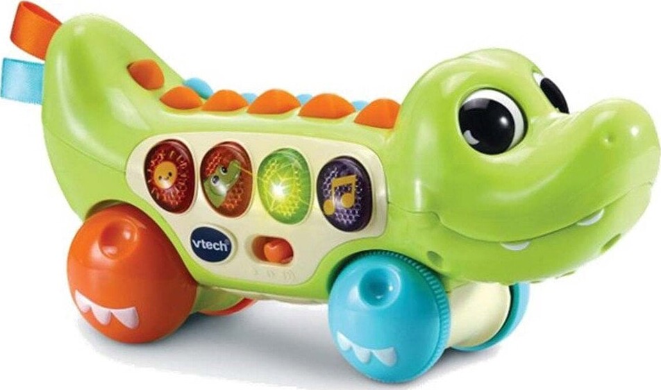 Vtech Baby - Squishy Spikes Alligator - Interaktivt Skubbedyr