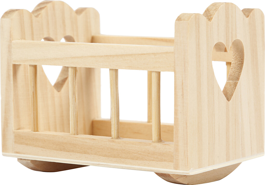 Vugge - L 8 Cm - B 5 5 Cm - 1 Stk