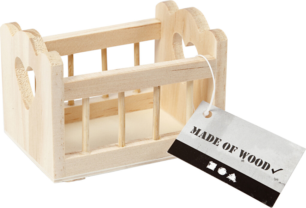 Vugge - L 8 Cm - B 5 5 Cm - 1 Stk