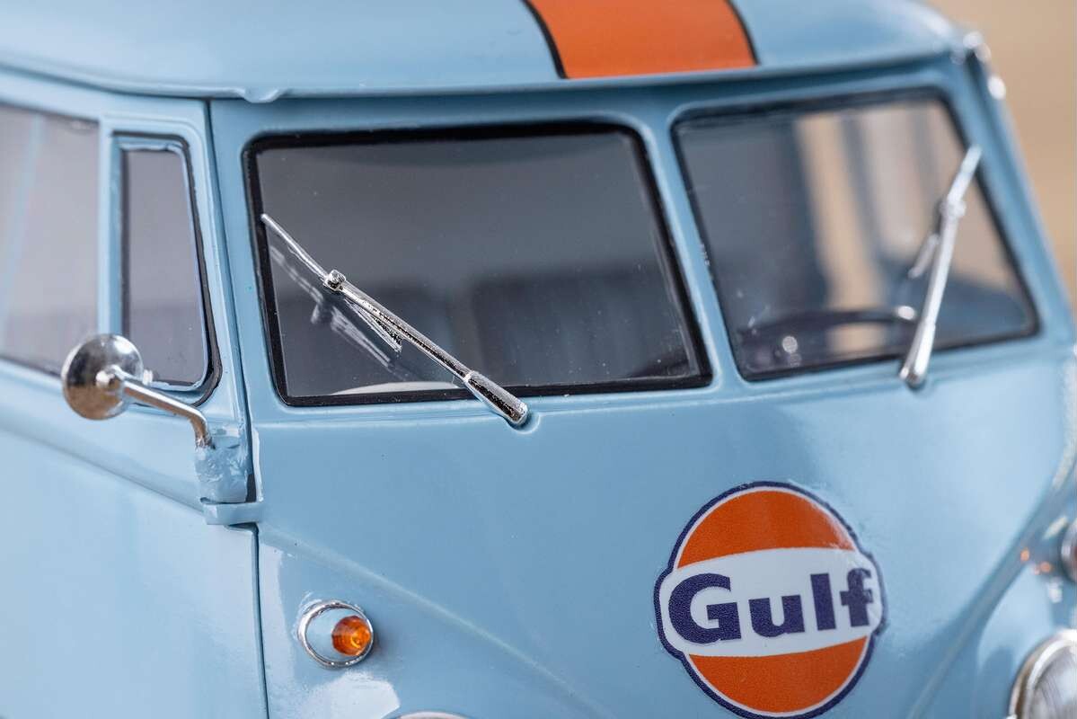 Revell - Vw T1 Panel Van Gulf Modelbil - 1 24 - Level 5 - 07726