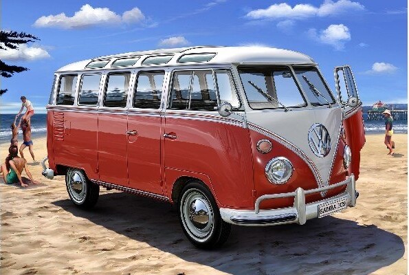 Revell - Volkswagen Vw T1 Samba Bus - 1 24 - 07399