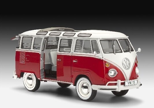 Revell - Volkswagen Vw T1 Samba Bus - 1 24 - 07399