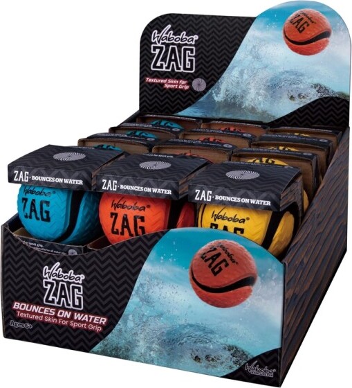 Waboba - Zag Vand Hoppebold - Assorteret