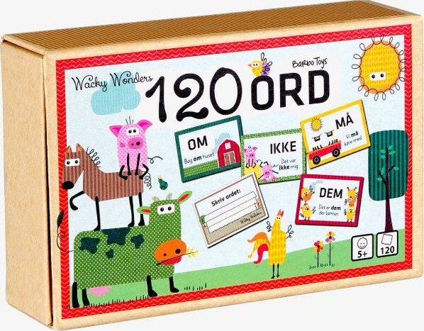 Wacky Wonders - Spil Med 120 Ord - Dansk