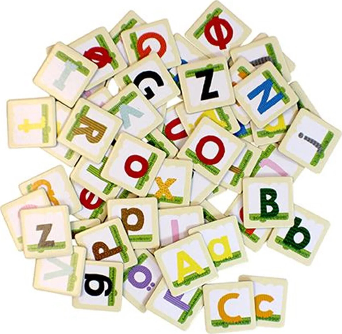 Alfabet Memo - Huskespil Med Bogstaver