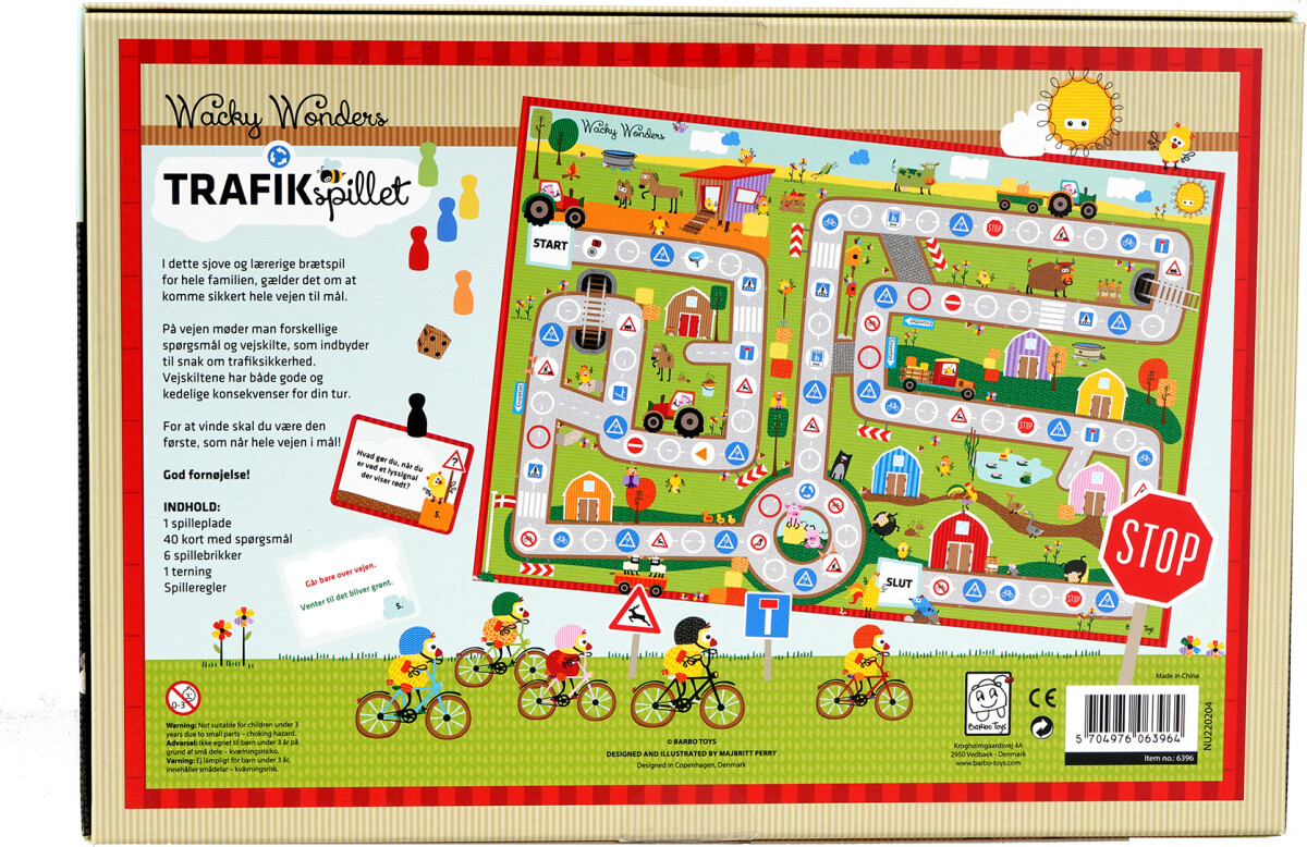 Trafikspillet - Wacky Wonders - Barbo Toys