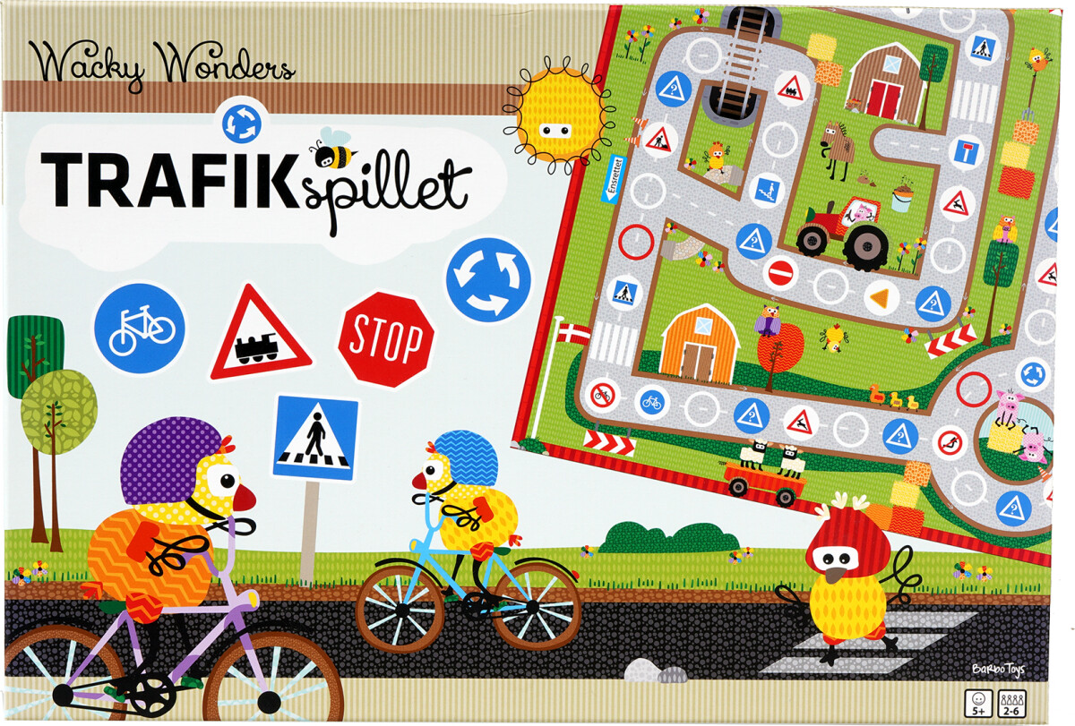 Trafikspillet - Wacky Wonders - Barbo Toys