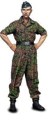 Vallejo - Figur Maling Sæt - Waffen-Ss Tank Crew Kursk 1943 - 1 35 - 8X17