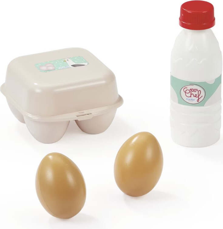 Vaffeljern Legetøj Sæt - 19 Dele - Ecoiffier 100 Chef