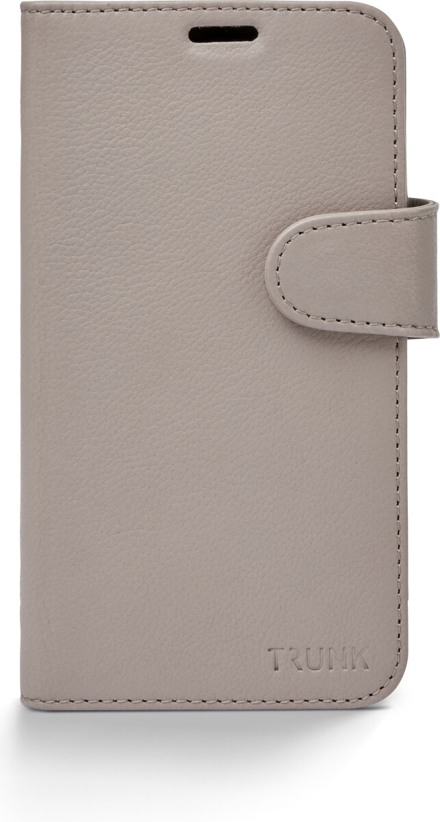 Trunk - Iphone 12 Mini - 2-I-1 Flip Cover - Ægte Læder - Rose