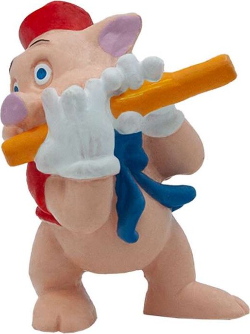 Bullyland - Disney Figur - Fløjtespiller Gris - De 3 Små Grise