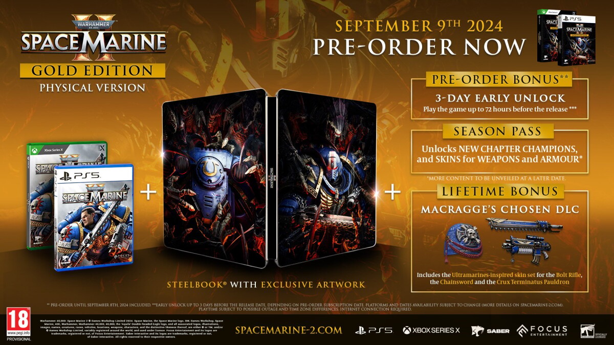 Warhammer 40 000 Space Marine 2 Gold Edition
