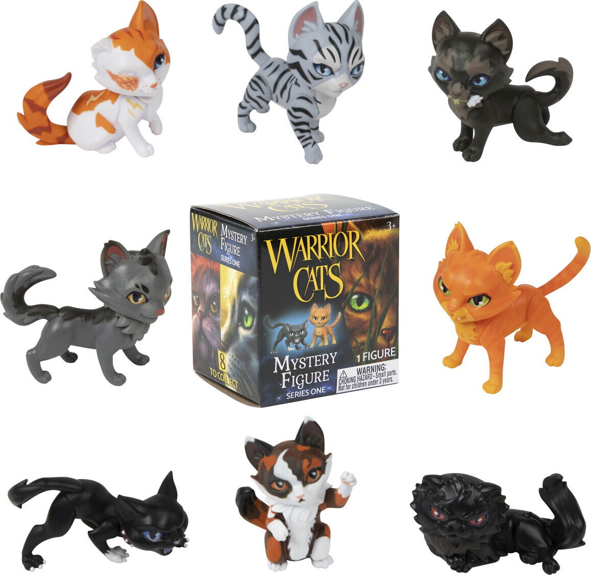 Warrior Cats - Mystery Figurer Assorterede