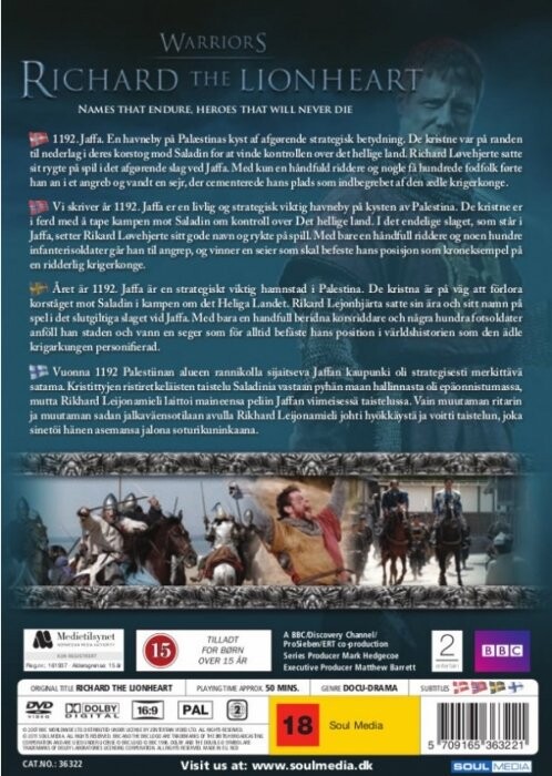 Heroes And Villains - Warriors - Richard The Lionheart