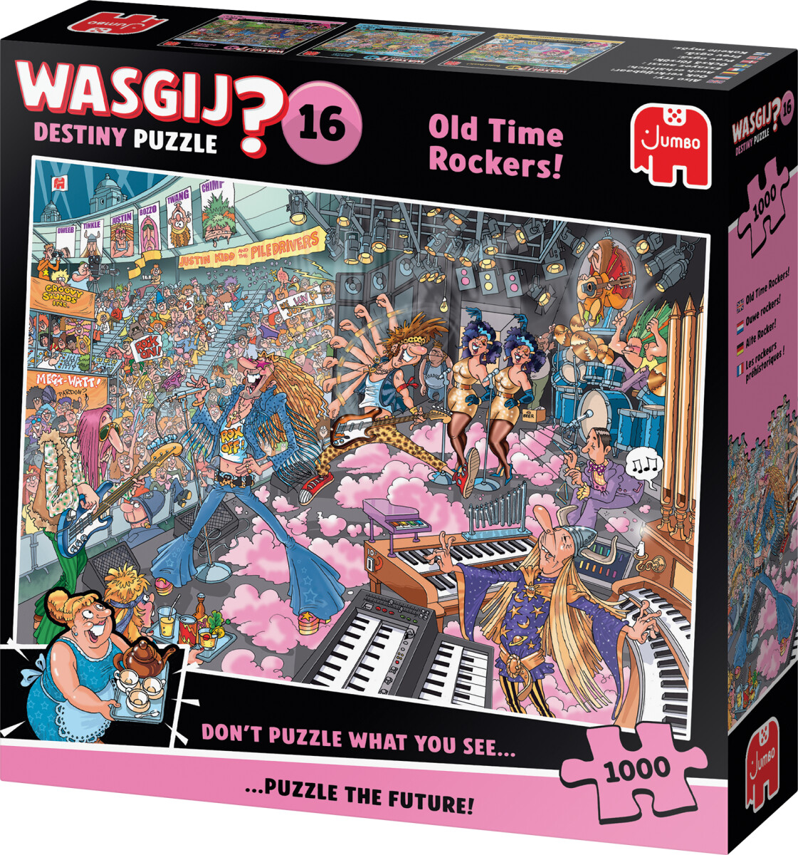 Wasgij - Destiny 16 - Old Time Rockers Puzzle - 1000 Brikker