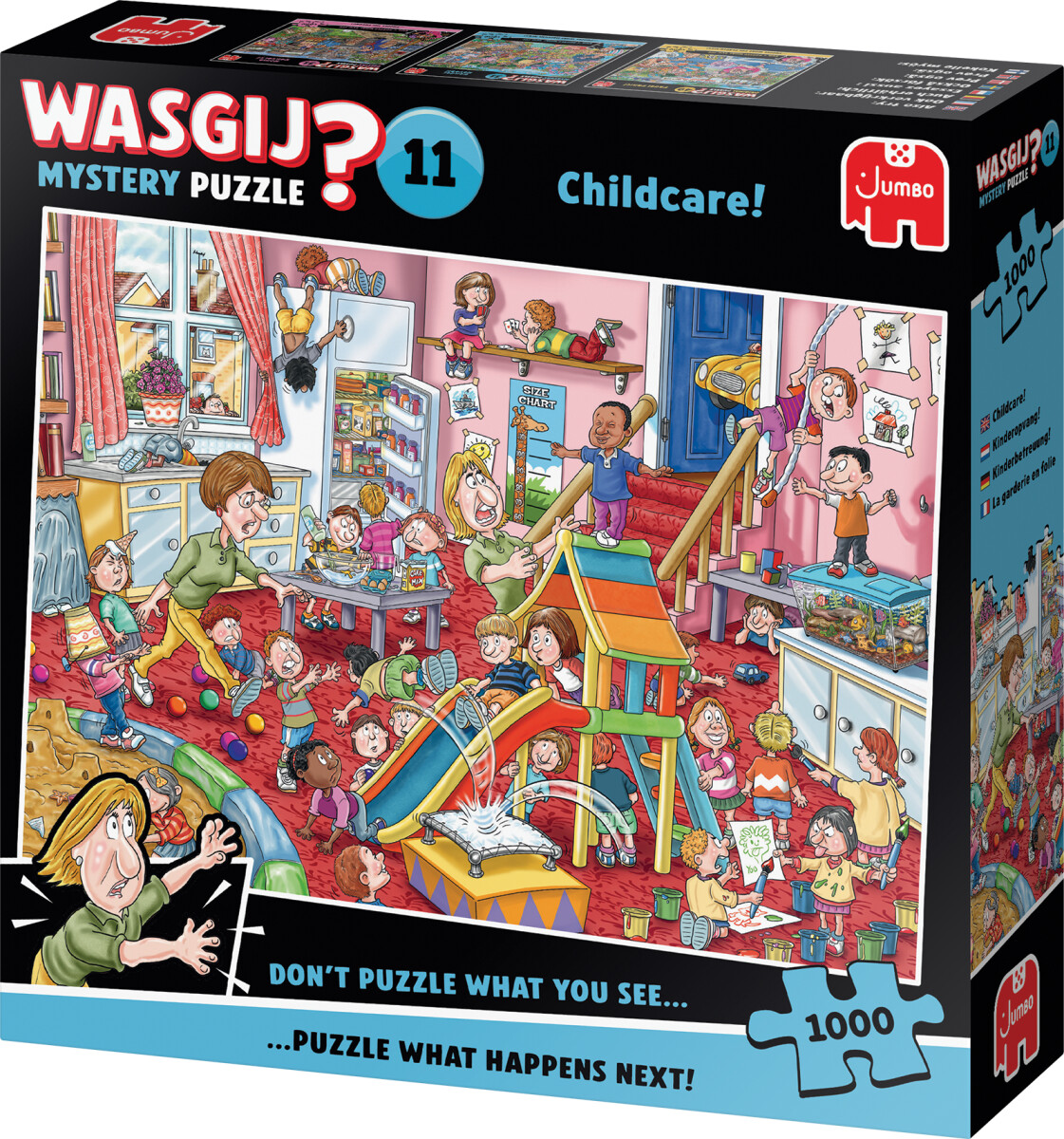 Wasgij - Mystery 11 - Childcare Puzzle - 1000 Brikker